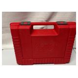 Red LEGO Carrying Case With Bricks