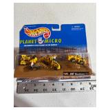 Hot Wheels Planet Micro CAT Machines Series 2
