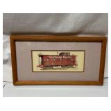 Southern Pacific Caboose Limited Print