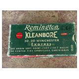 Remington Kleanbore 30-30 Winchester Cartridges