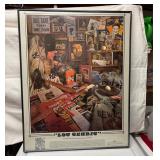 Lou Gehrig Memorabilia Collage Poster