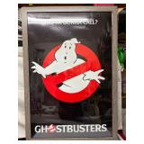 Framed Ghostbusters Poster, 38" x 26"
