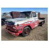 Ford F-350 Flatbed Truck with Original Features