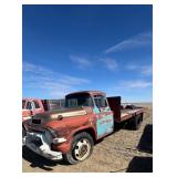 GMC V8 Flatbed Truck