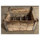 Wooden and Metal Crate