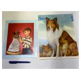 Collie Calendar Prints