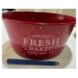 Red Mixing Bowl
