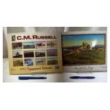 C.M. Russell Calendar Covers