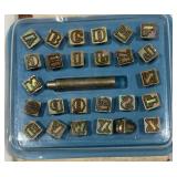 1/2' Alphabet Stamps