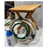 Wooden Folding Stool