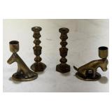 Brass Candlestick Holders