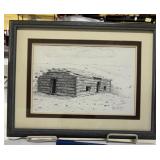 Framed Drawing by Robert Moritz