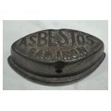 Early Asbestos Sad Iron