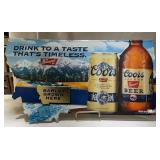 Coors Banquet Tin Sign,