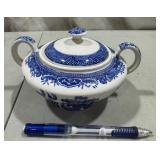 Willow Pattern Sugar Bowl