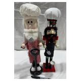 Chef Wooden Nutcrackers