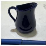 Blue Ceramic Pitcher