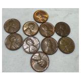 1957 Lincoln Wheat Pennies