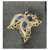 Leaf-Shaped Brooch