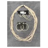 Necklace And Earrings