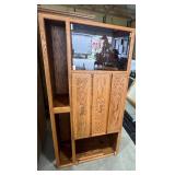 Oak Entertainment Cabinet