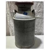 Metal Milk Can With Lid