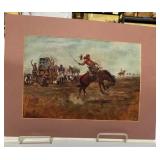 Rider of the Rough String Print