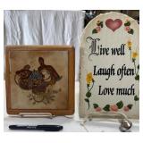 Decorative Plaques & Bell