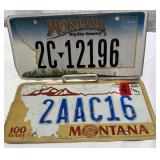 Montana License Plates
