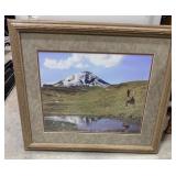 Framed Signed Photograph