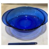 Royal Blue Glass Bowl