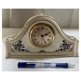 24 k Lenox Madison Clock