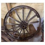 Wooden Wagon Wheel