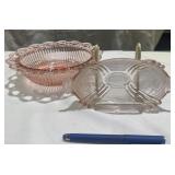 Pink Depression Glass Dishes