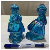 Carnival Glass Bookends