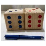 Wooden Dice