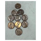 1957 Lincoln Wheat Pennies