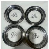 Silver-Plated Coasters
