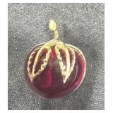 Apple Brooch