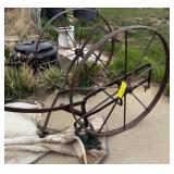 Metal Farm Implement Wheels