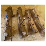 Vintage Metal Ice Skates