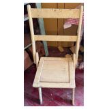 Folding Wooden Chair