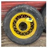 Spoke Car Wheel & Tire