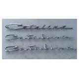 Pontiac Catalina Emblems