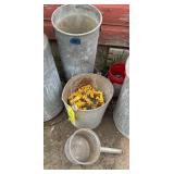 Galvanized Buckets & Tags