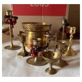 Brass Candleholders