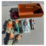Dolls & Carrying Tray