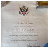 World War II Memorial Certificate