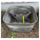 Galvanized Metal Bins