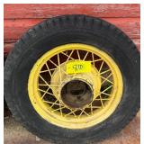 Wire-Spoke Wheel & Tire